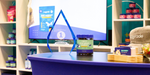 PupGrade's award-winning anal gland support soft chews are displayed next to a "1st Place" trophy, signifying their recognition as "Best in Show" for dog products. The product label is clearly visible.