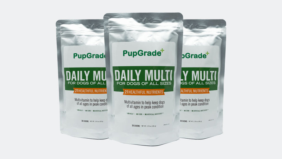 Presentamos: ¡PupGrade MultiVitamin!