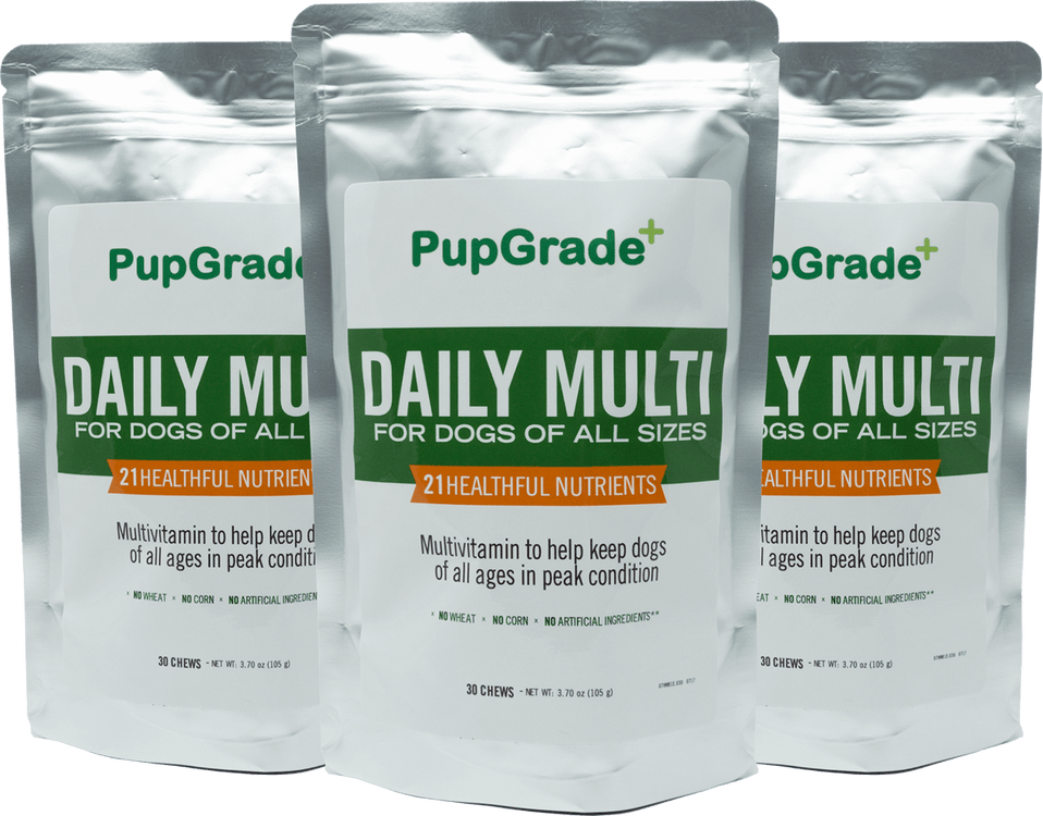 Introducing: PupGrade MultiVitamin!